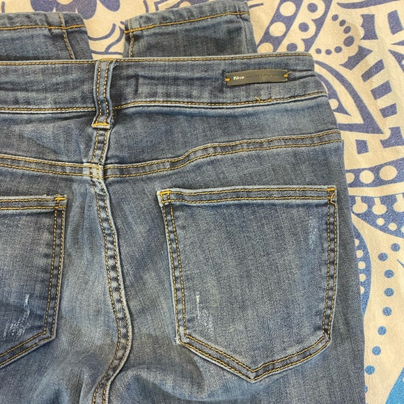 AWESOME!💙👖ANTHROPOLOGIE! HIGH RISE! DENIM LEGGING!👖💙27 3/4 28” PILCRO - Picture 5 of 13